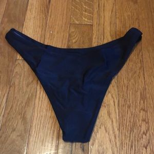 Black bikini bottoms